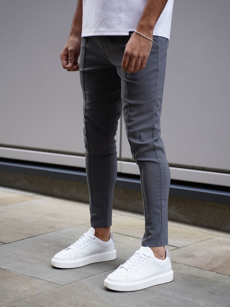 Madilim na Gray - Mga Pantalon na may CAPO Smart - Larawan 2 ng 6 Madilim na Gray - Mga Pantalon na may CAPO Smart - Larawan 2 ng 6