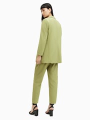 AllSaints Green Aleida Tri Trousers - Image 2 of 7