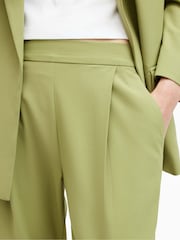 AllSaints Green Aleida Tri Trousers - Image 5 of 7