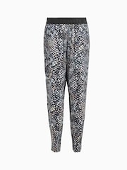 AllSaints Black Nala Waimea Trousers - Image 7 of 7