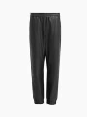 AllSaints Black Cuff Jen Joggers - Image 6 of 6