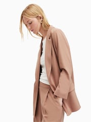 AllSaints Pitch Pink Aleida Tri Blazer - Image 5 of 7