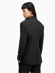 AllSaints Black Sevenh Blazer - Image 2 of 6