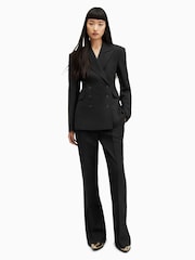 AllSaints Black Sevenh Blazer - Image 4 of 6