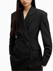 AllSaints Black Sevenh Blazer - Image 5 of 6
