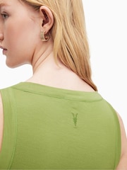 AllSaints Green Rina Tank Top - Image 6 of 7
