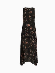 AllSaints Black Jules Tanana Dress - Image 6 of 6