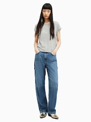 Grau - Allsaints Anns T-Shirt - Bild 3 von 6