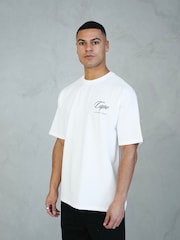 Puti - CAPO International T-Shirt - Larawan 1 ng 5