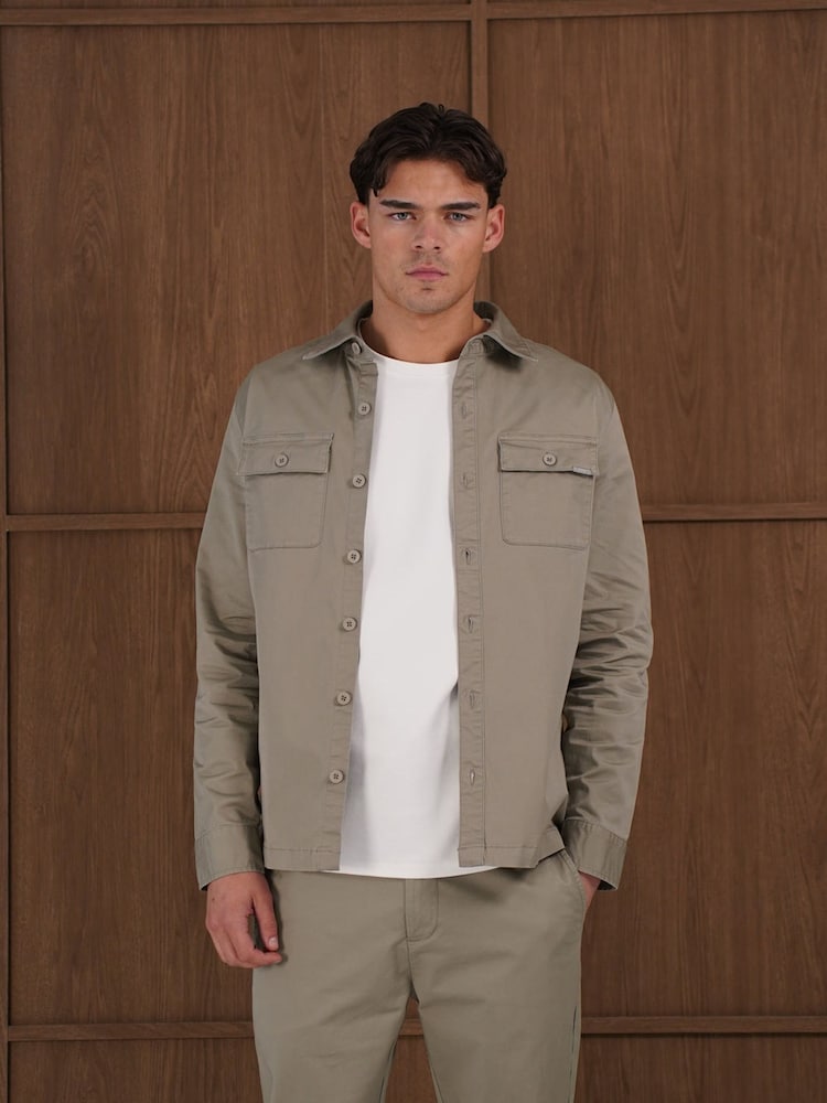 CAPO Cotton Cargo Overshirt - Larawan 1 ng 5