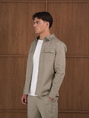 CAPO Cotton Cargo Overshirt - Larawan 2 ng 5
