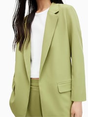 AllSaints Green Aleida Tri Blazer - Image 5 of 6