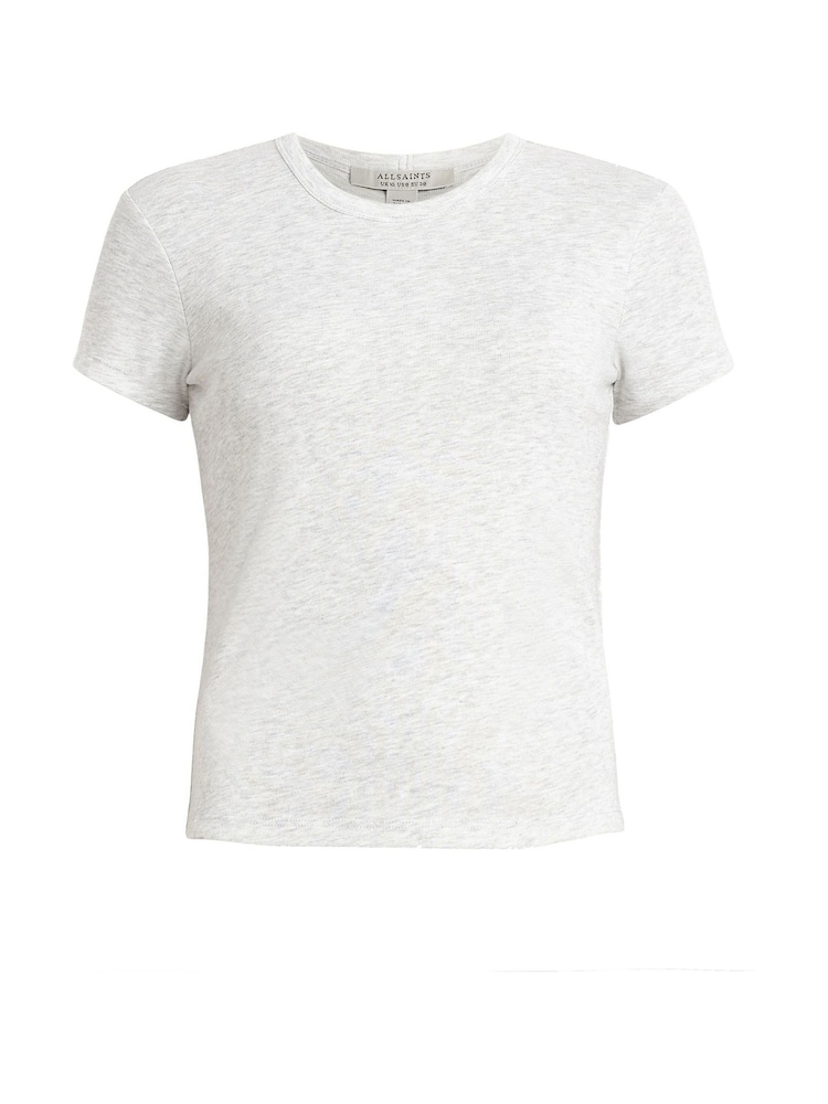 AllSaints Grey Stevie T-Shirt - Image 6 of 6