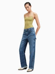 AllSaints Green Tilly Bodysuit - Image 3 of 7