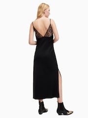 AllSaints Black Immy Dress - Image 2 of 7