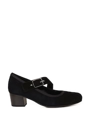 Gabor Black Fortune Court Shoes - Image 1 of 5