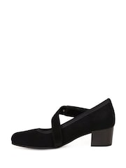 Gabor Black Fortune Court Shoes - Image 2 of 5