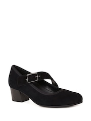 Gabor Black Fortune Court Shoes - Image 3 of 5