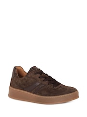 Gabor Brown Dahma Suede Trainers - Image 3 of 5