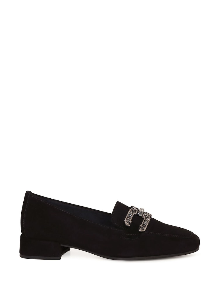 Gabor Black Gift Penny Loafers - Image 1 of 5