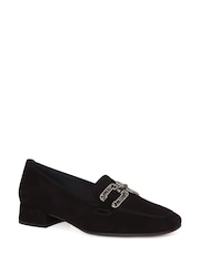 Gabor Black Gift Penny Loafers - Image 3 of 5