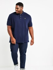 Темно-синий - футболка-поло Lyle & Scott Big - Image 3 of 5