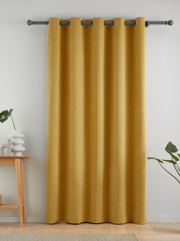 Catherine Lansfield Wilson Thermal Fleece Lined Door Curtain Panel - Imagem 2 de 3