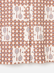 Oliver Bonas Gingham Badminton Print Short Sleeve Shirt - Bild 7 von 7