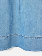 Oliver Bonas Frill Collar Denim Mini Dress - Bild 7 von 8
