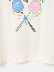 Oliver Bonas Casa Badminton Graphic T-Shirt - Bild 5 von 6