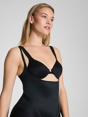 SPANX Black Transform Extra-Firm Control Open-Bust Mid-Thigh Bodysuit - Image 3 of 3