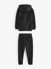 Black Sporty Hoodie and Joggers Set (3-16yrs) - Image 2 of 5