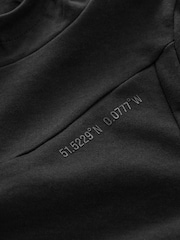 Black Sporty Hoodie and Joggers Set (3-16yrs) - Image 4 of 5