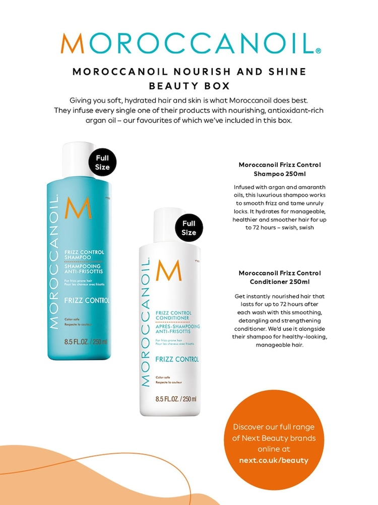 Moroccanoil Nourish and Shine Beauty Box (worth £86) - Image 2 of 3
