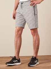 Grey Jersey Shorts With Zip Pockets - Image 1 of 7