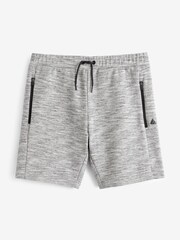 Grey Jersey Shorts With Zip Pockets - Image 5 of 7