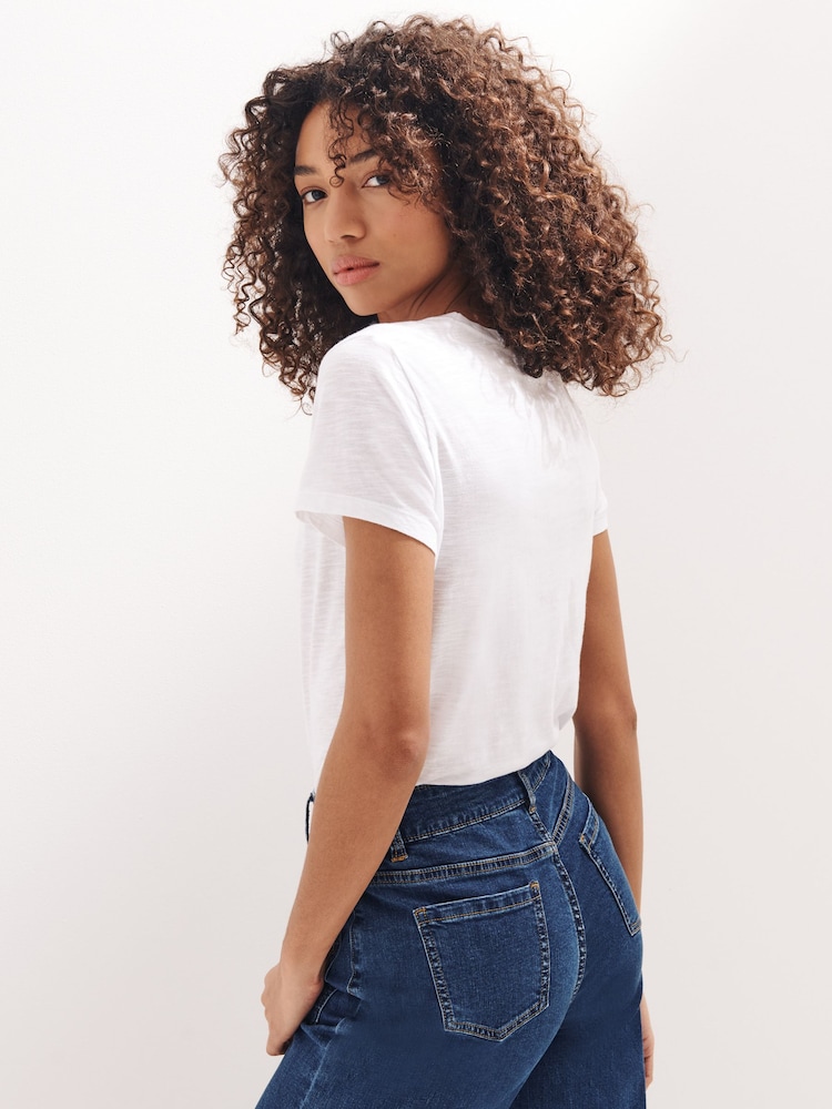 American Vintage Short Sleeve Scoop Neck T-Shirt - Image 2 of 5