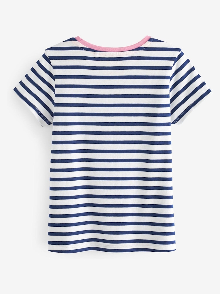 Multi Stripe T-Shirts 7 Pack (3-16yrs) - Image 9 of 9