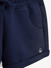 Benetton Girls 100% Cotton Jersey Shorts - Image 3 of 3
