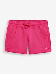 Benetton Girls 100% Cotton Jersey Shorts - Image 1 of 3