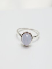 Simply Silver Silver Tone Agate Ring - Image 3 of 4