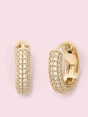 kate spade new york 'Brilliant Statements' Pave Huggie Earrings - Image 2 of 3