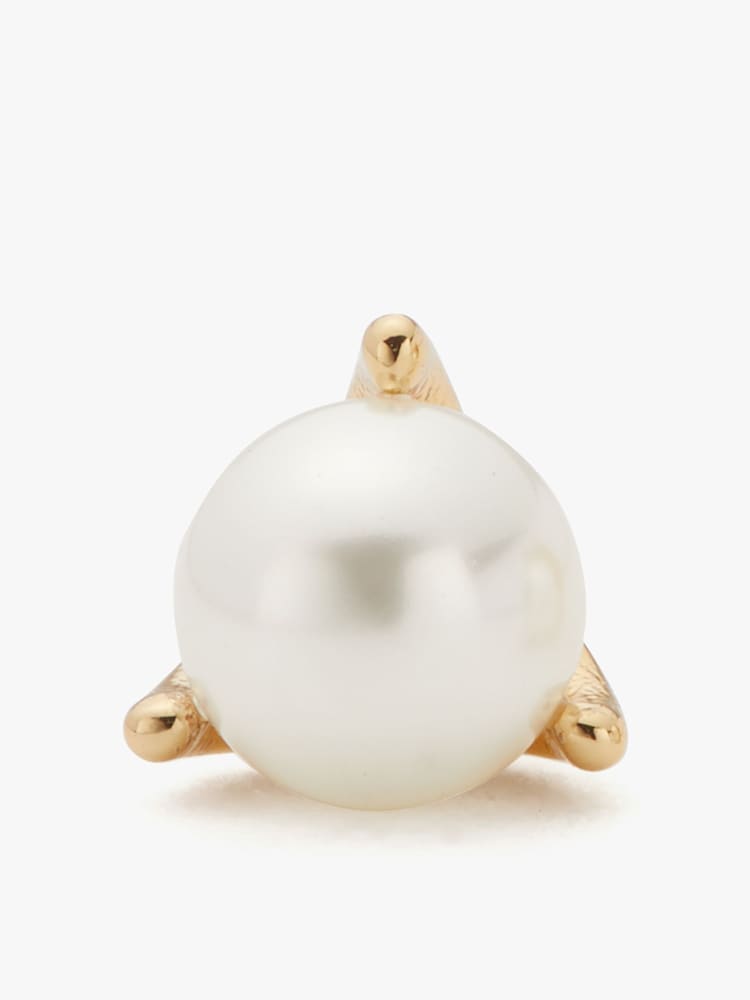kate spade new york Pearl Mini Trio Prong Stud Earrings - Image 3 of 3
