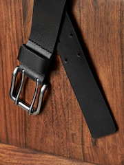Black Premium Studded Regular Belt - Image 5 of 5
