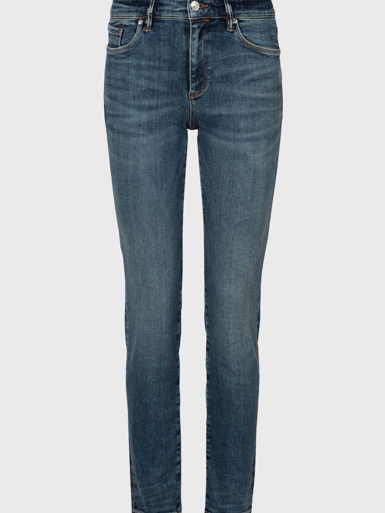 AllSaints Blue Miller Skinny Jeans - Image 1 of 3 AllSaints Blue Miller Skinny Jeans - Image 1 of 3