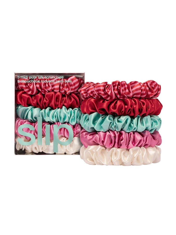 Slip Pure Silk Midi Scrunchies - Image 1 of 6 Slip Pure Silk Midi Scrunchies - Image 1 of 6