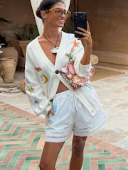 Never Fully Dressed White Ellie Shorts - Image 1 of 5