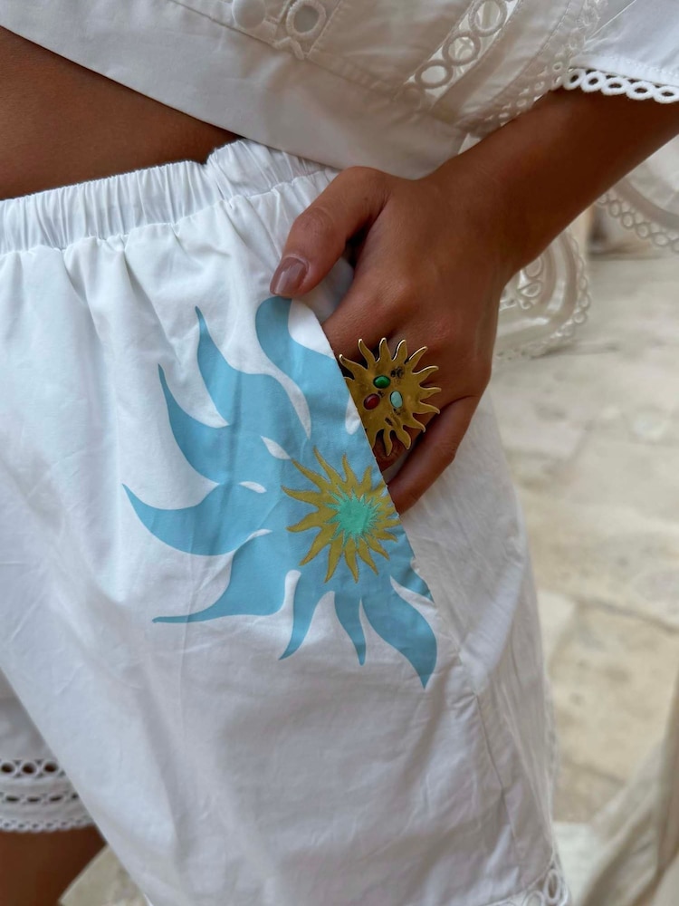 Never Fully Dressed White Ellie Shorts - Image 2 of 5