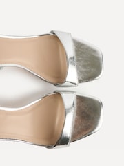 Linzi Silver Elva Platform Block Heeled Sandals - Image 5 of 6