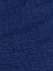 MOSS Blue Slim Fit Slub Suit Trousers - Image 4 of 4